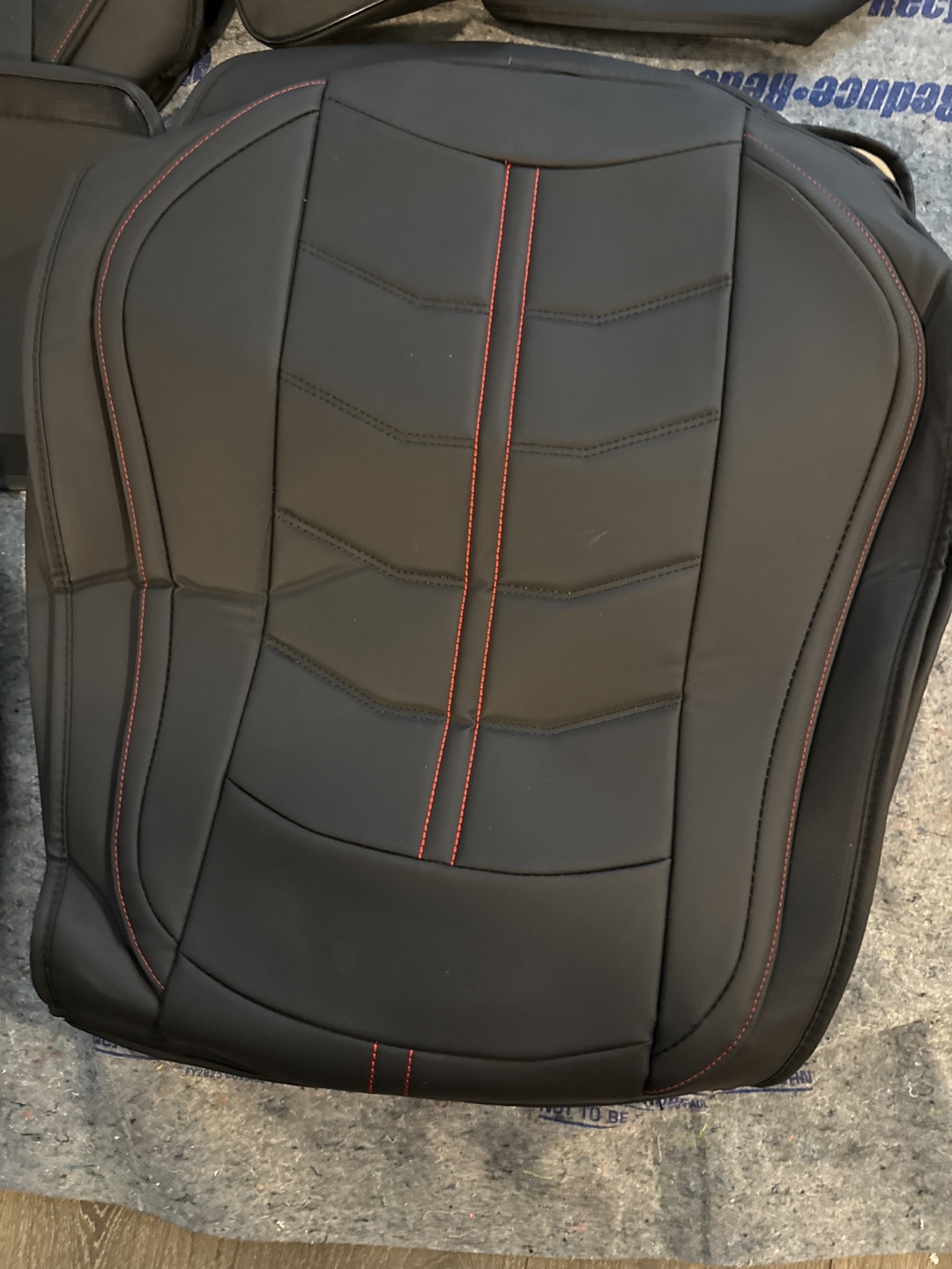Black Car Seat Covers - Full Set - photo 2