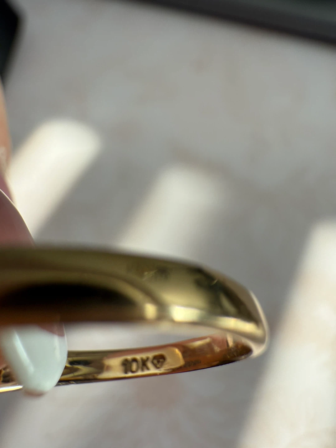 10K Gold Chevron Ring - photo 3