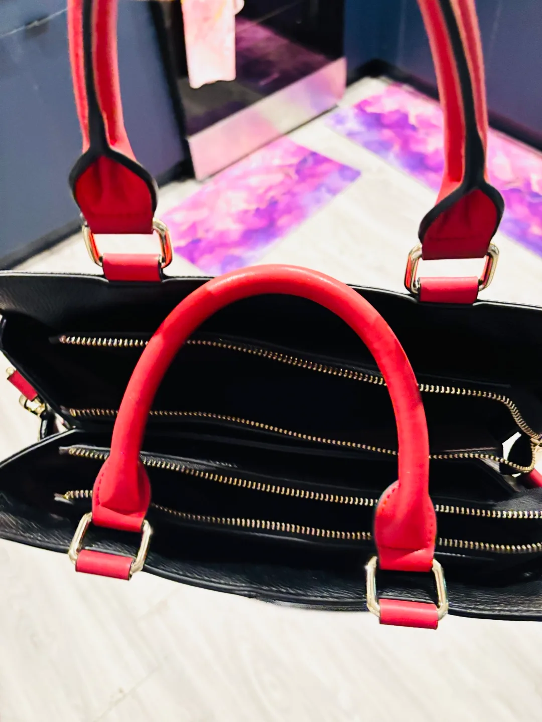 MCS Black & Red Satchel image indicator(2)