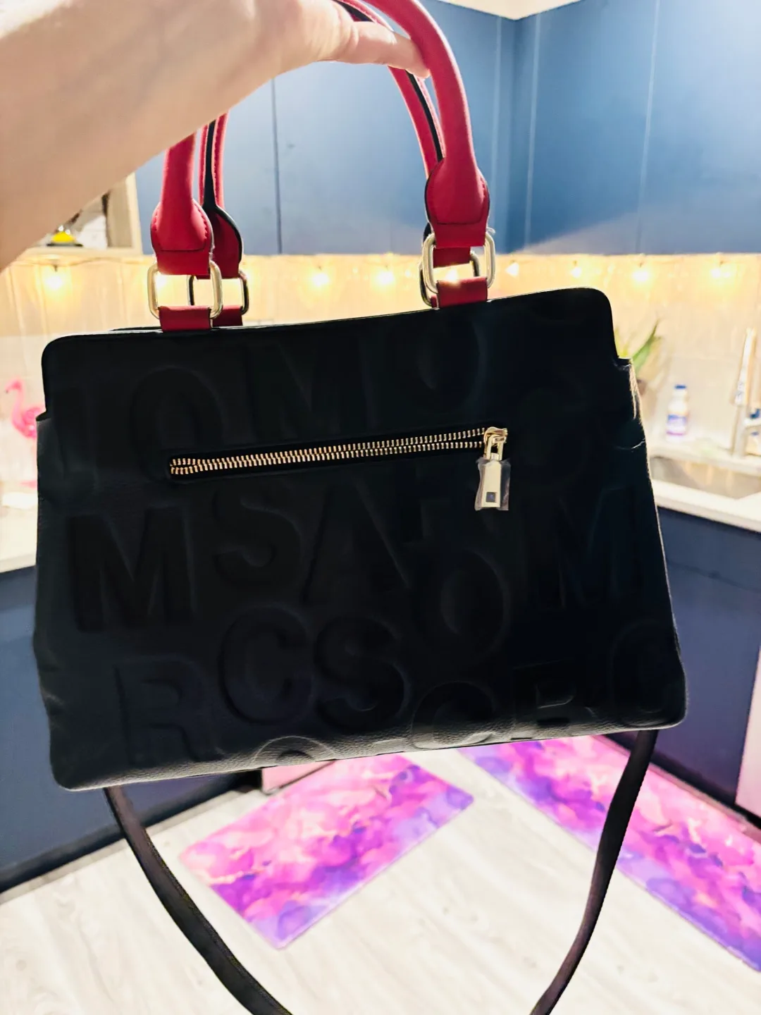MCS Black & Red Satchel image indicator(3)