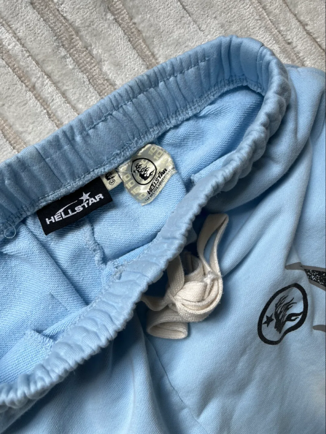 Hellstar Blue Sweatpants - Size Medium image indicator(2)