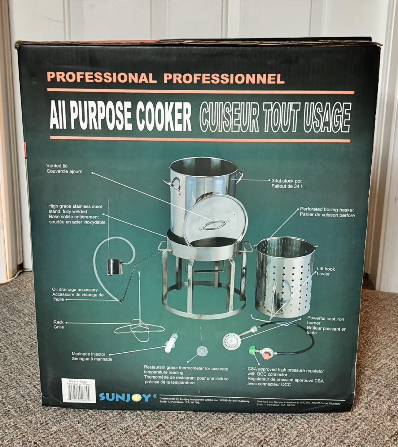 Sunjoy All Purpose Cooker - New in Box! - photo 2
