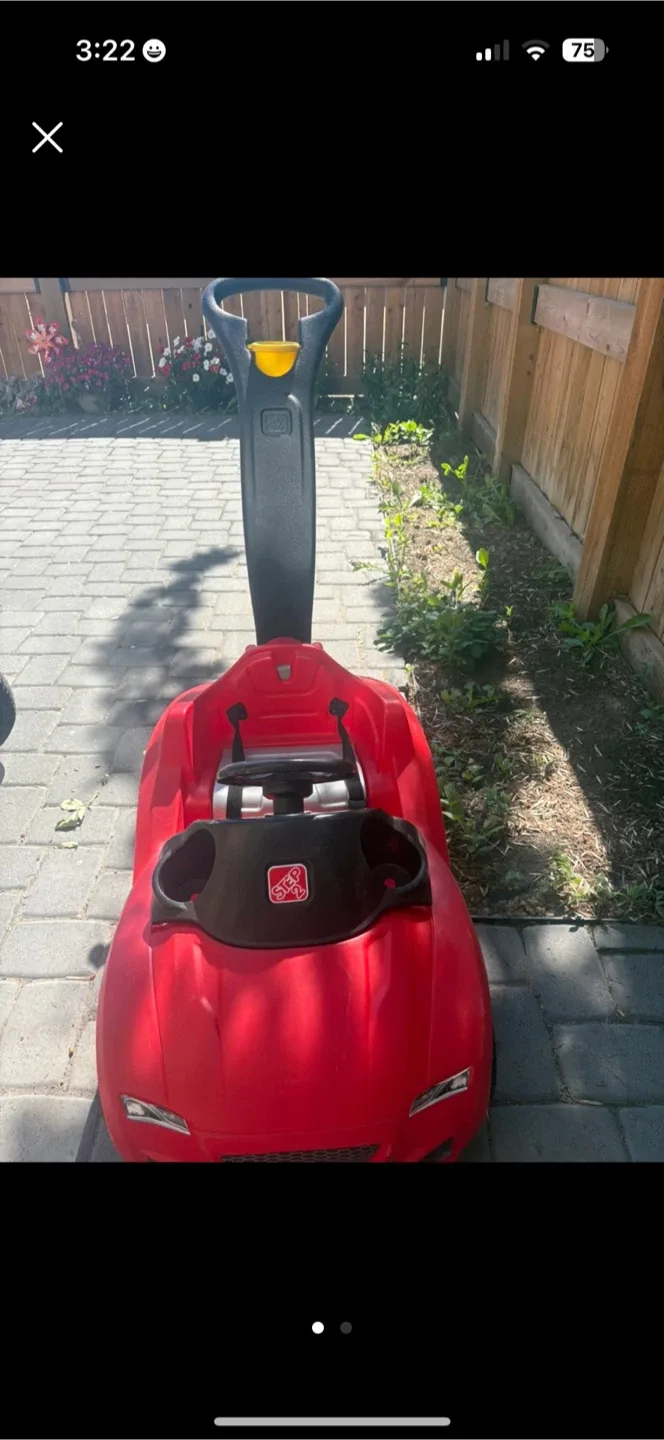 Step2 Red Whisper Ride Touring Wagon