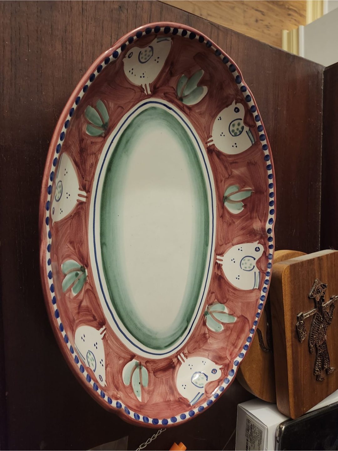 Solimene Hand-Painted Ceramic Platter