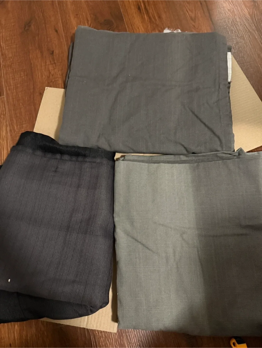 Grey curtains thumbnail