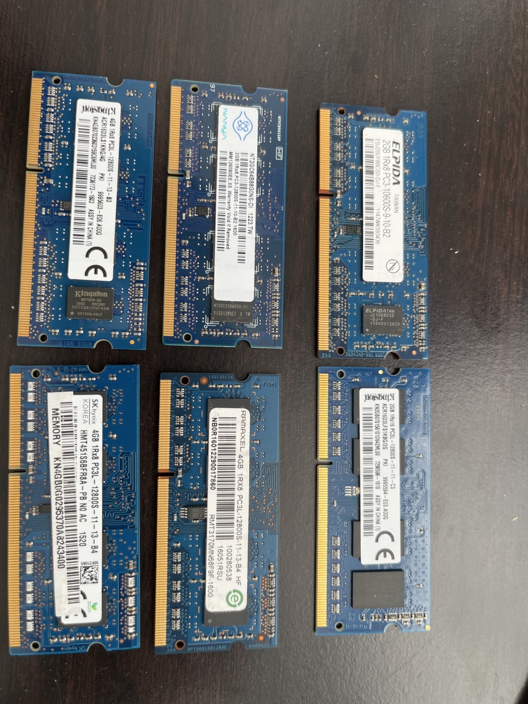 Mixed DDR3 RAM (6 sticks)
