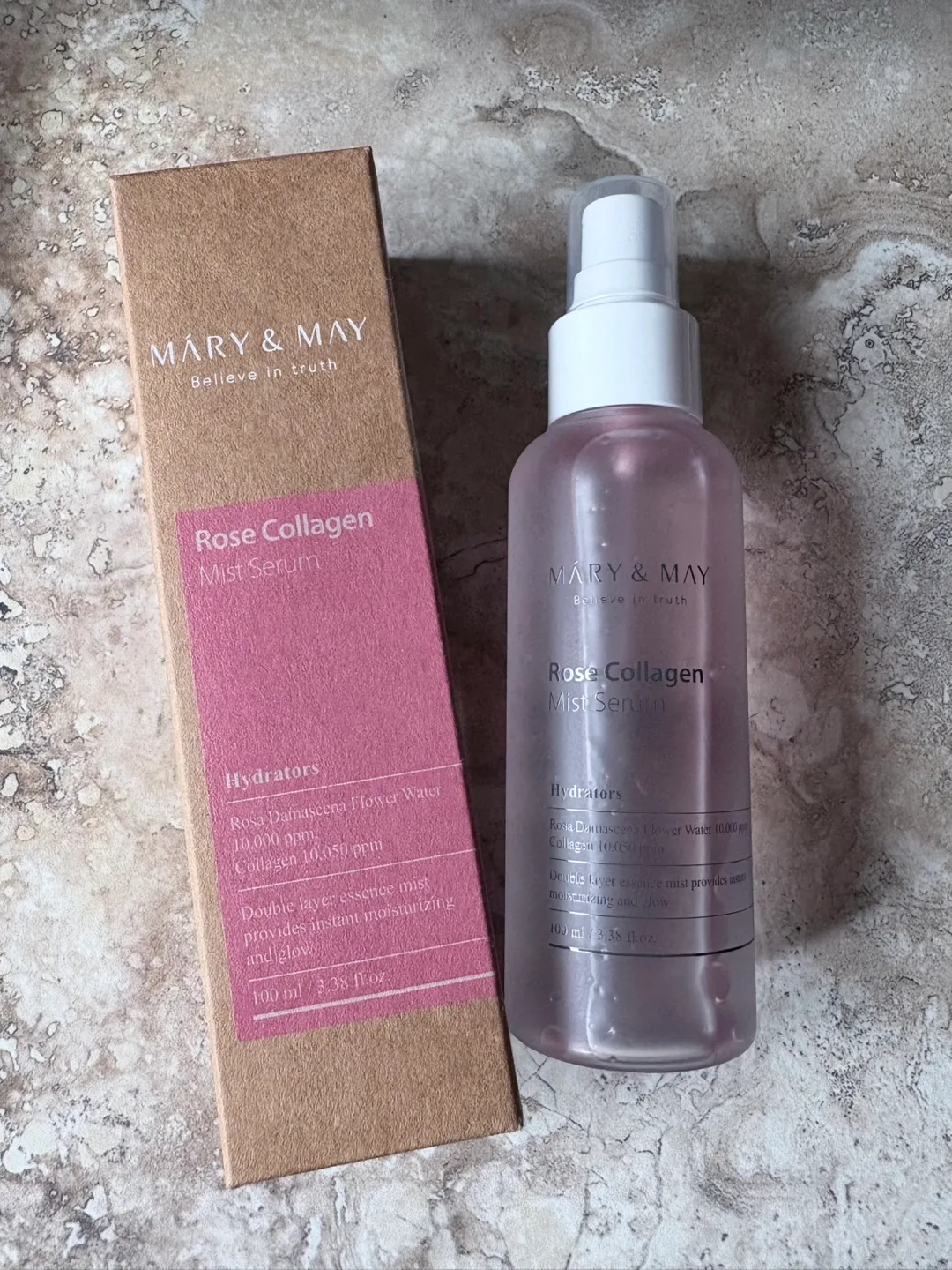 Mary & May Rose Collagen Mist Serum Korean Beauty thumbnail