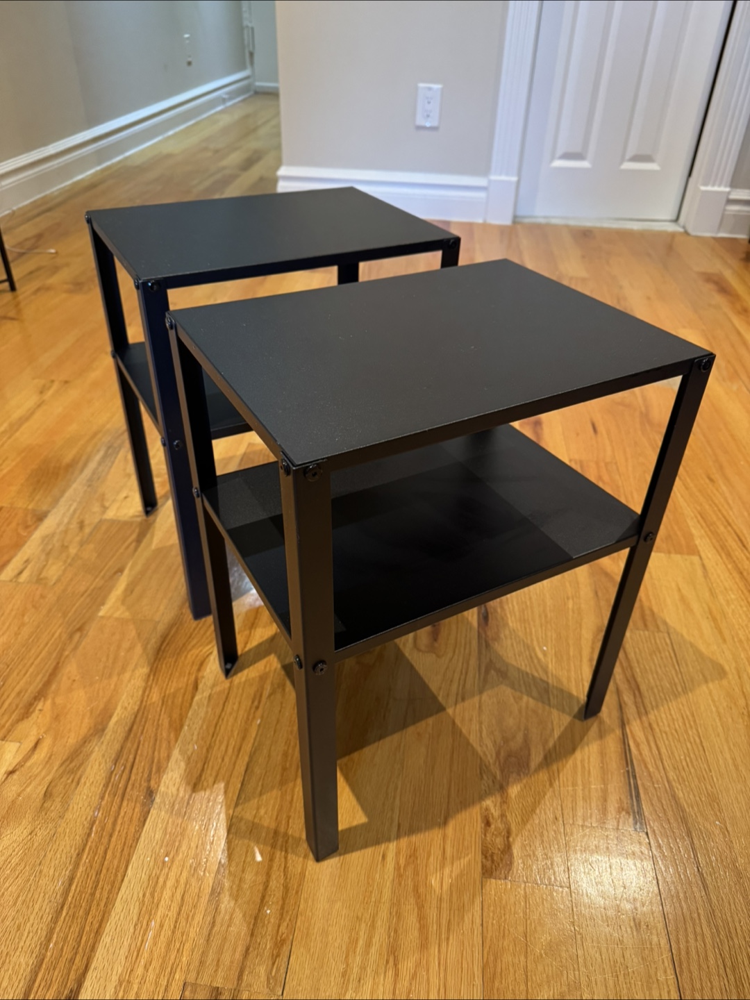 Black IKEA Side Tables - Set of 2 - photo 2