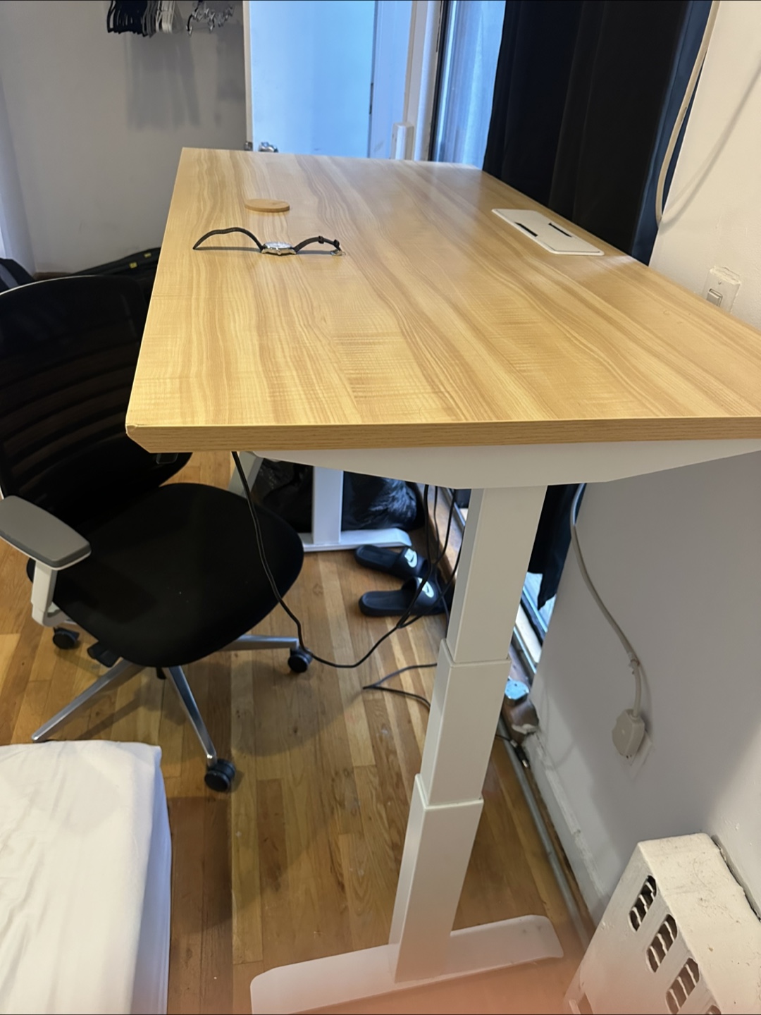 Standing Desk (Adjustable Height) and Office Chair - photo 2