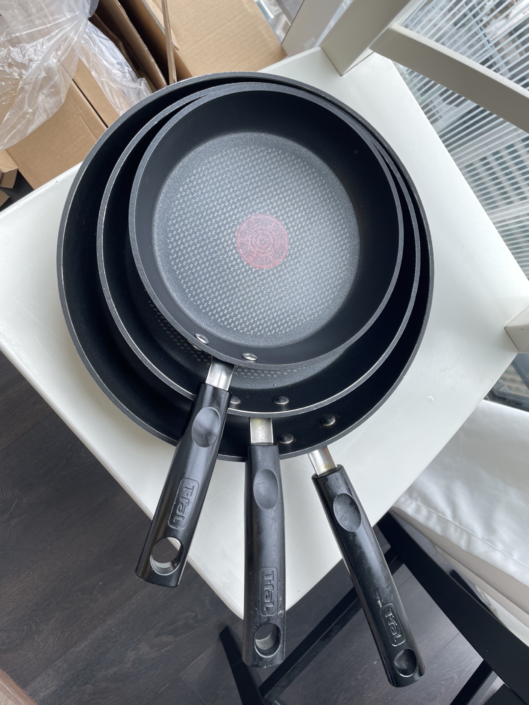 T-fal 3-Piece Non-Stick Fry Pan Set - photo 2