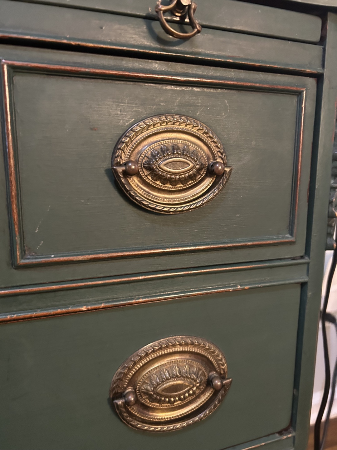 Green Vintage Wooden Dresser - photo 3
