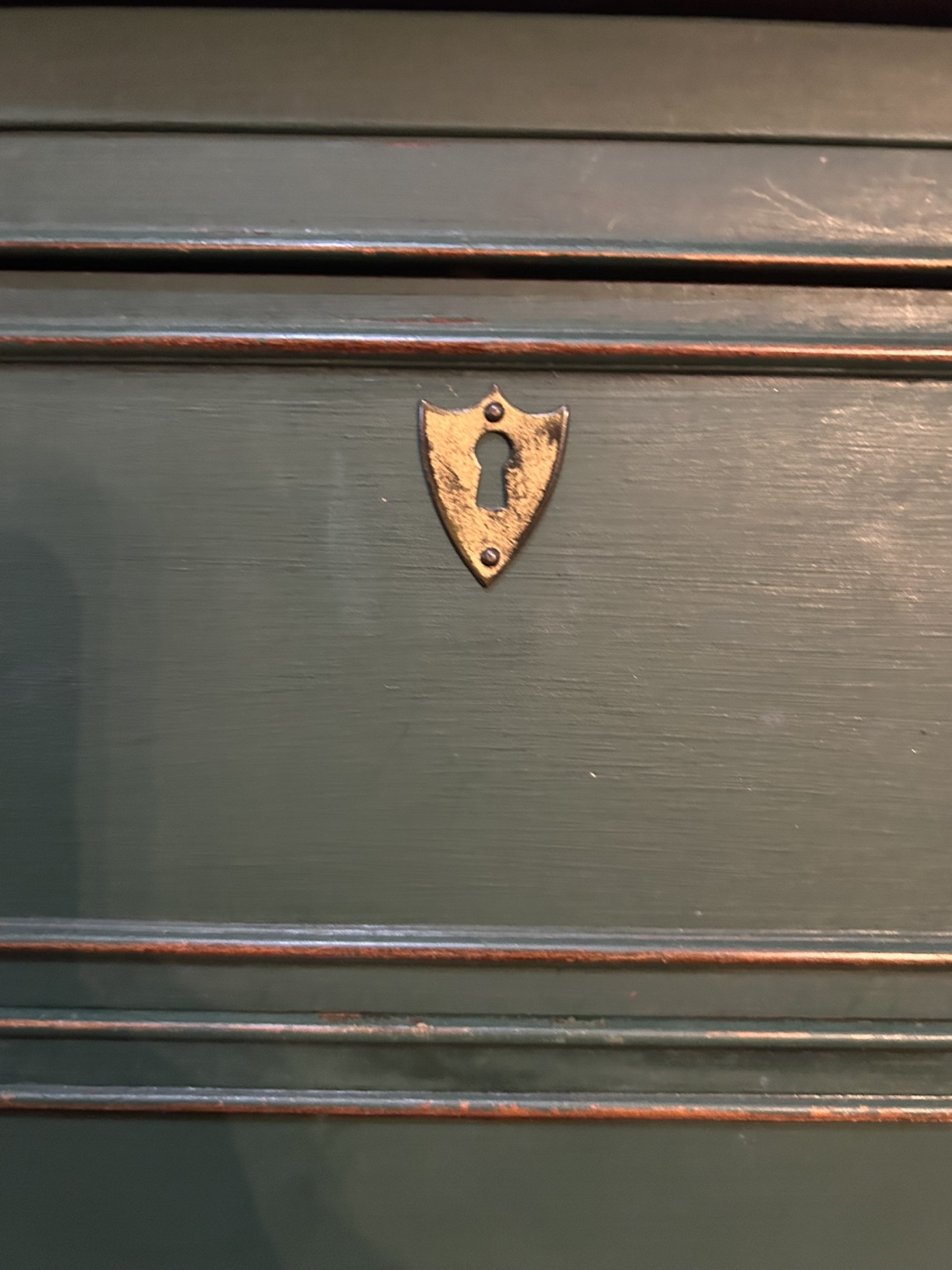 Green Vintage Wooden Dresser - photo 2