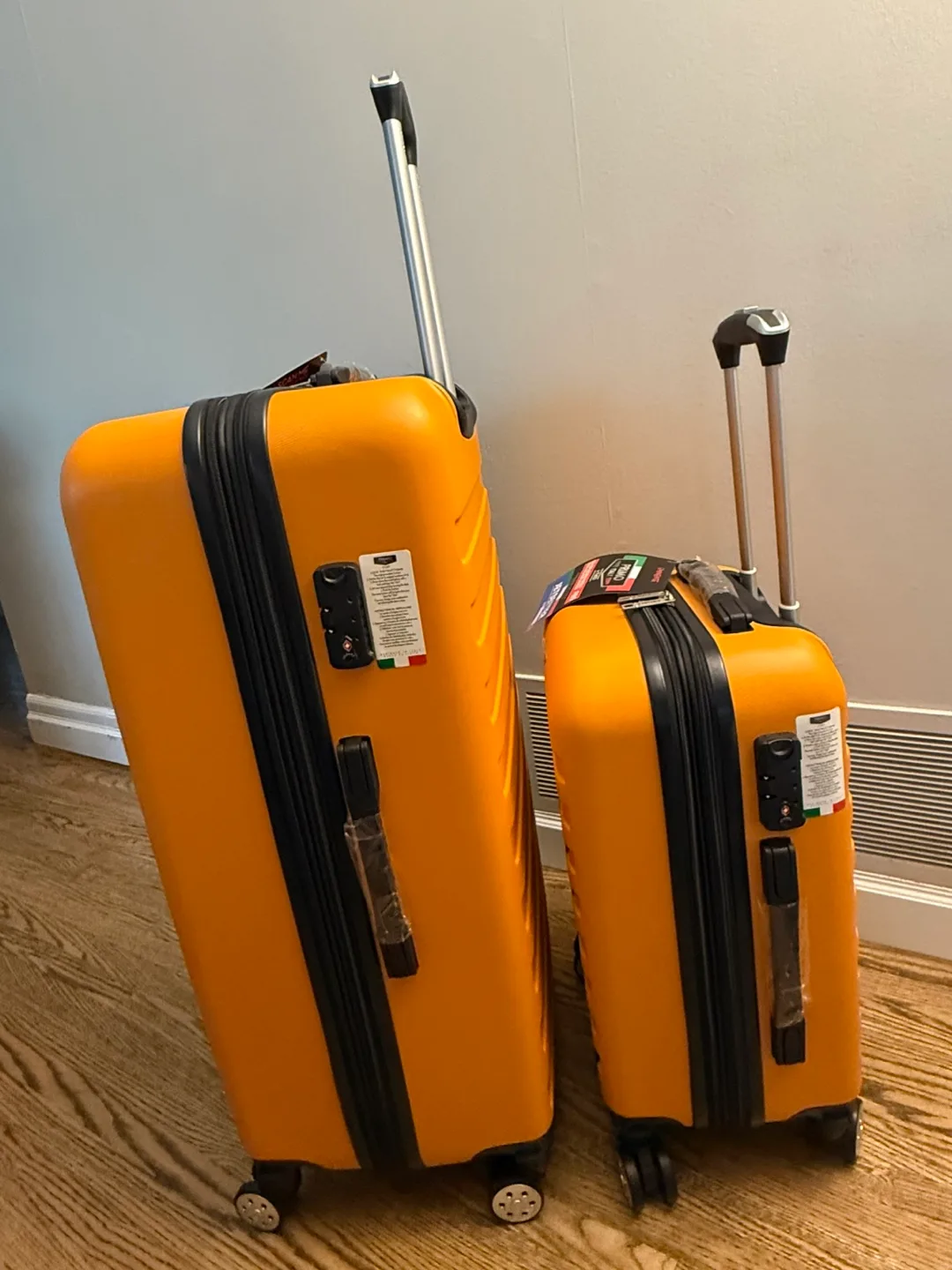 Tucci Primo Italy Luggage Set - Orange image indicator(4)