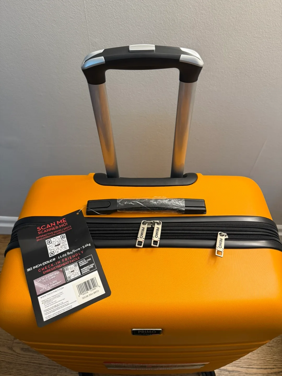 Tucci Primo Italy Luggage Set - Orange image indicator(9)