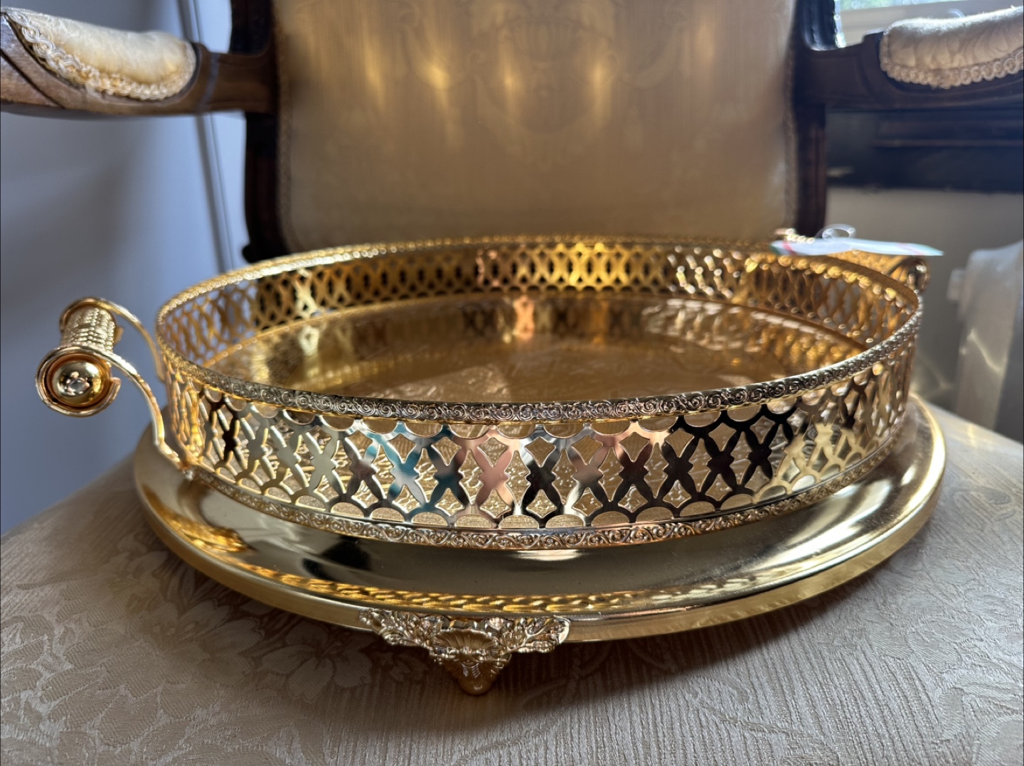 Moroccan Serving Tea Tray - photo 2
