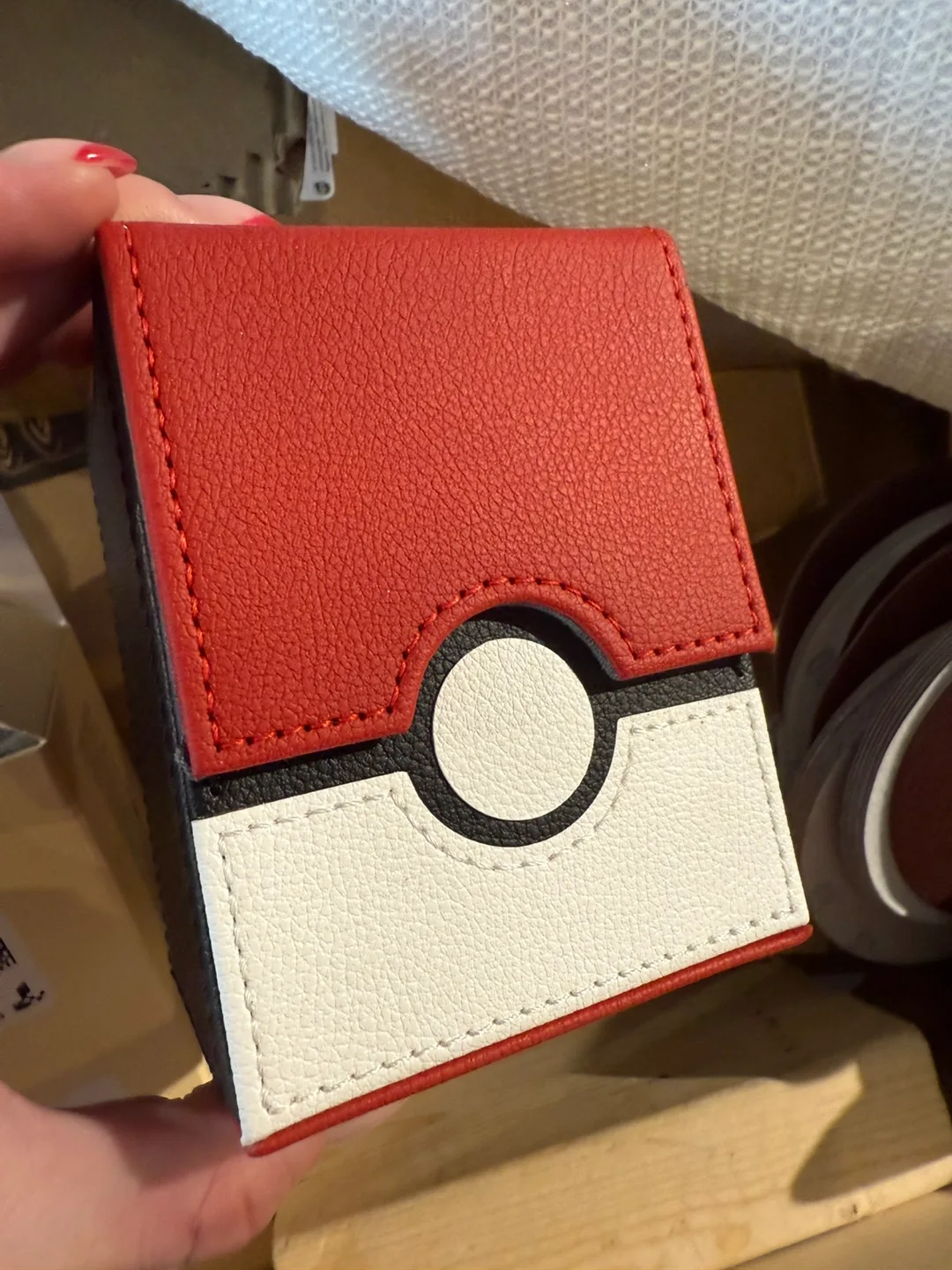 New! Large Pokemon Card Deck Holding Case thumbnail