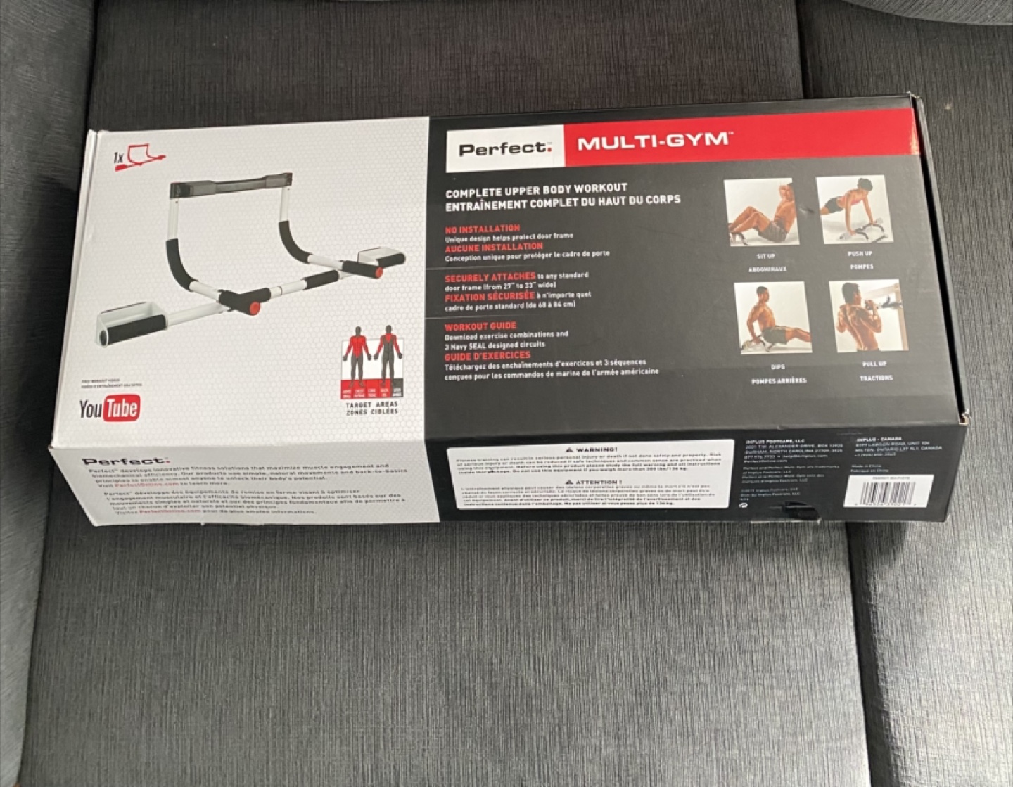 Perfect Multi-Gym Doorway Pull Up Bar - photo 2