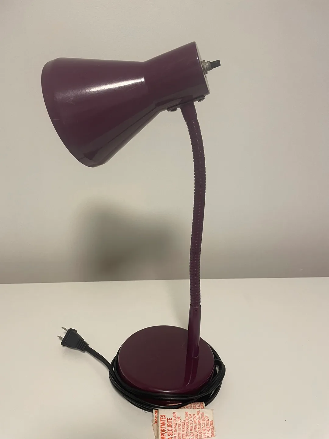 Purple Desk Lamp image indicator(2)