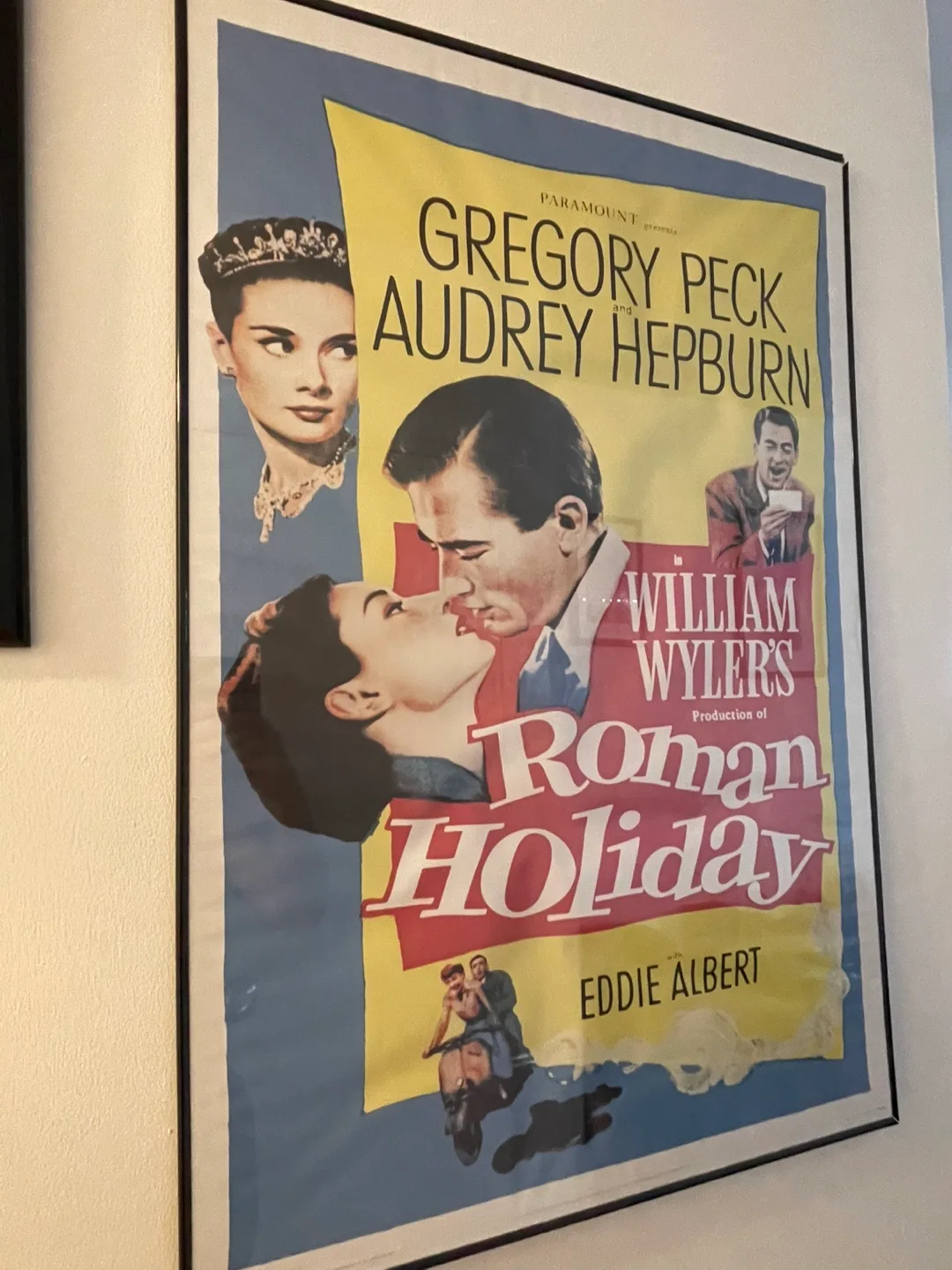 Framed Roman Holiday Movie Poster thumbnail