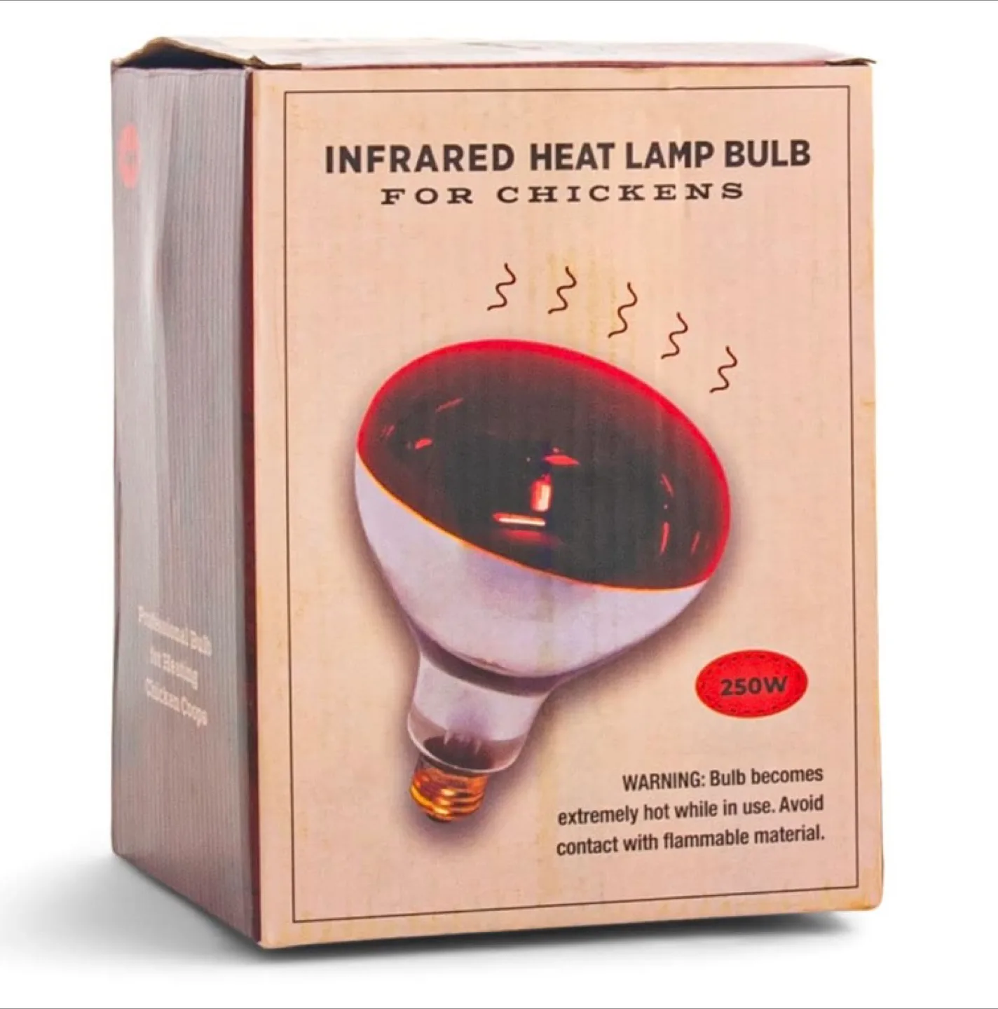 The Culinary Coop Infrared Heat Lamp Bulb - 250W image indicator(4)