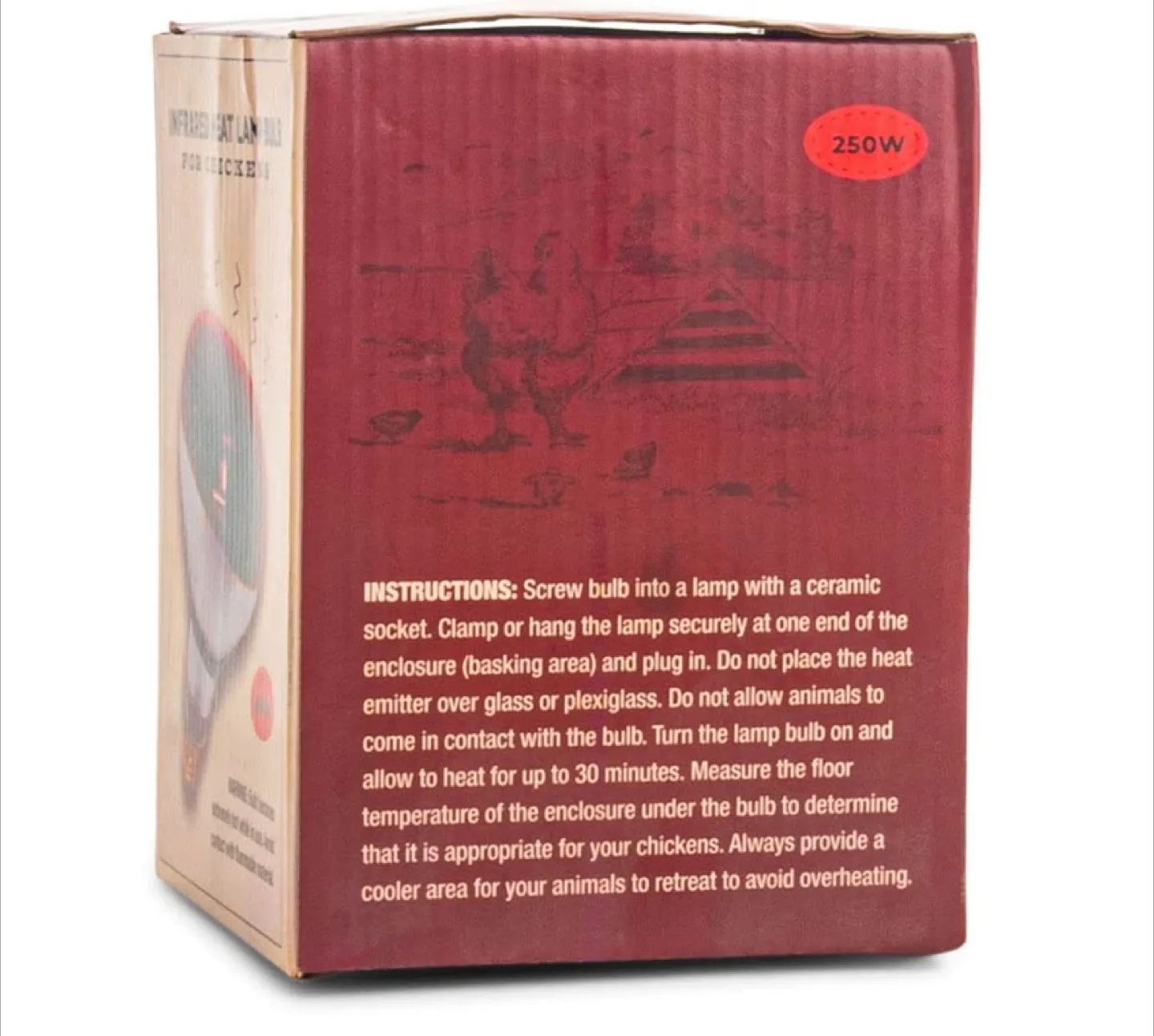 The Culinary Coop Infrared Heat Lamp Bulb - 250W image indicator(3)