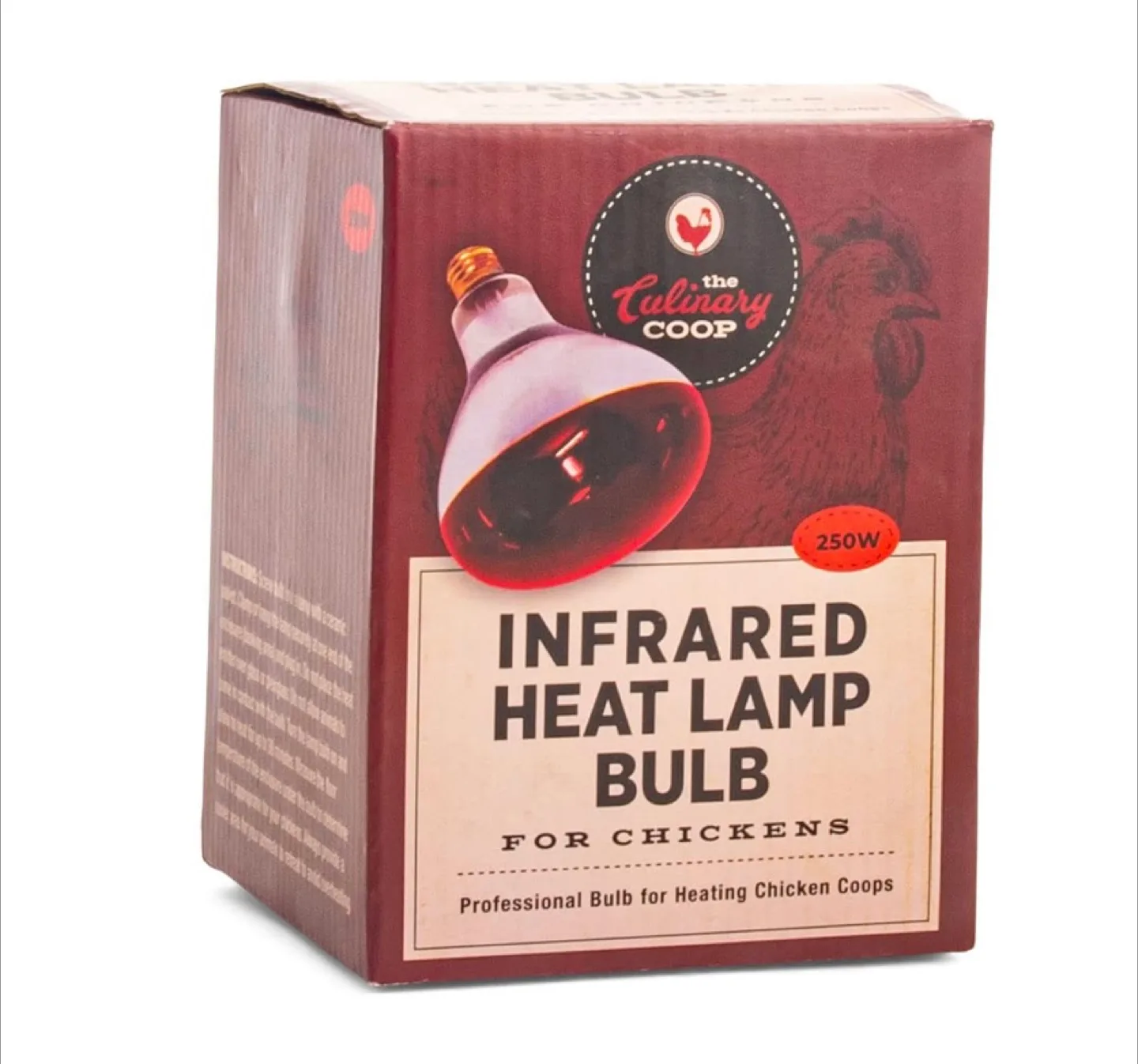 The Culinary Coop Infrared Heat Lamp Bulb - 250W image indicator(2)
