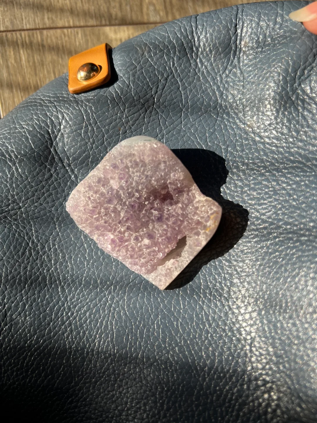 Amethyst agate pendant thumbnail
