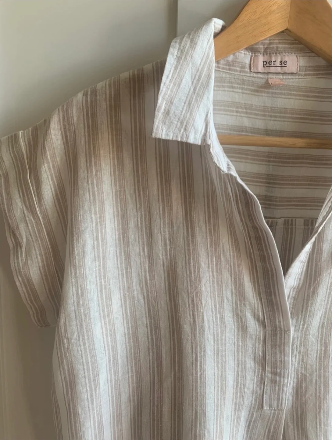 Cute Linen Blend Top image indicator(3)