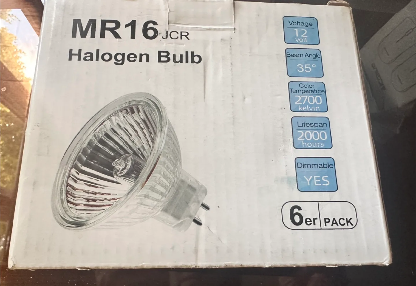 ETUOLMP MR16 JCR Halogen Bulb - New image indicator(6)