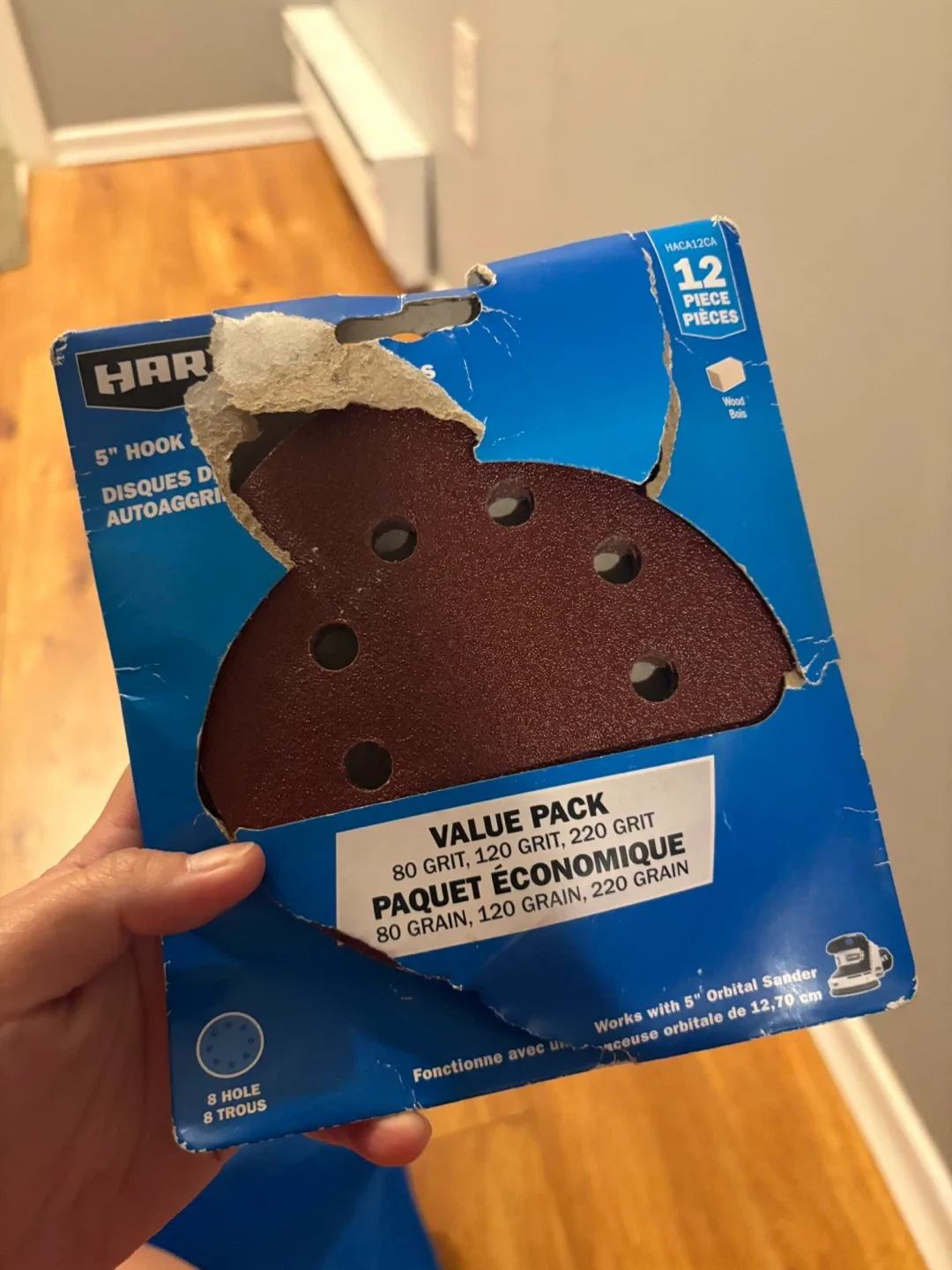 Hyper Tough Orbital Sander w/ Sanding Discs image indicator(2)