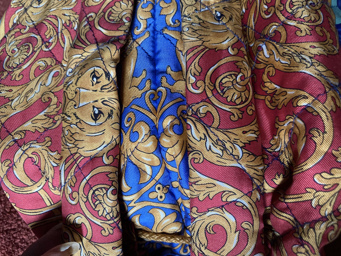 Versace Inspired Drawstring Backpack - photo 4