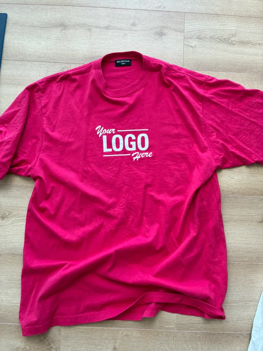 Balenciaga UNIFIT Pink T-Shirt Size S thumbnail
