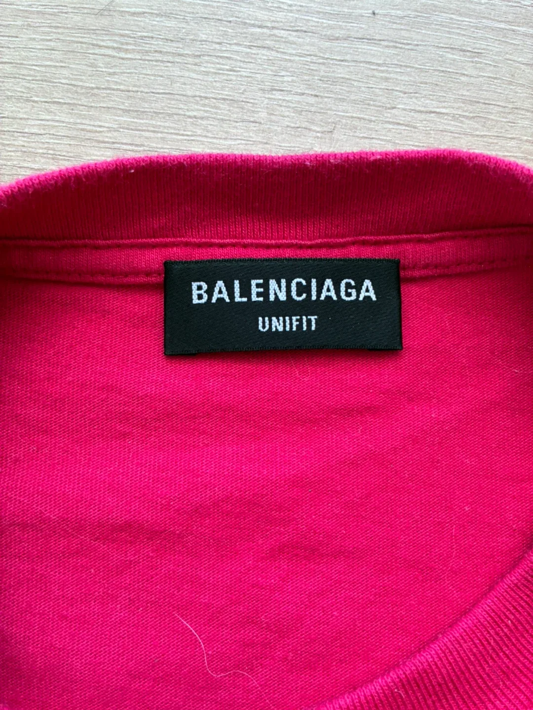 Balenciaga UNIFIT Pink T-Shirt Size S image indicator(2)