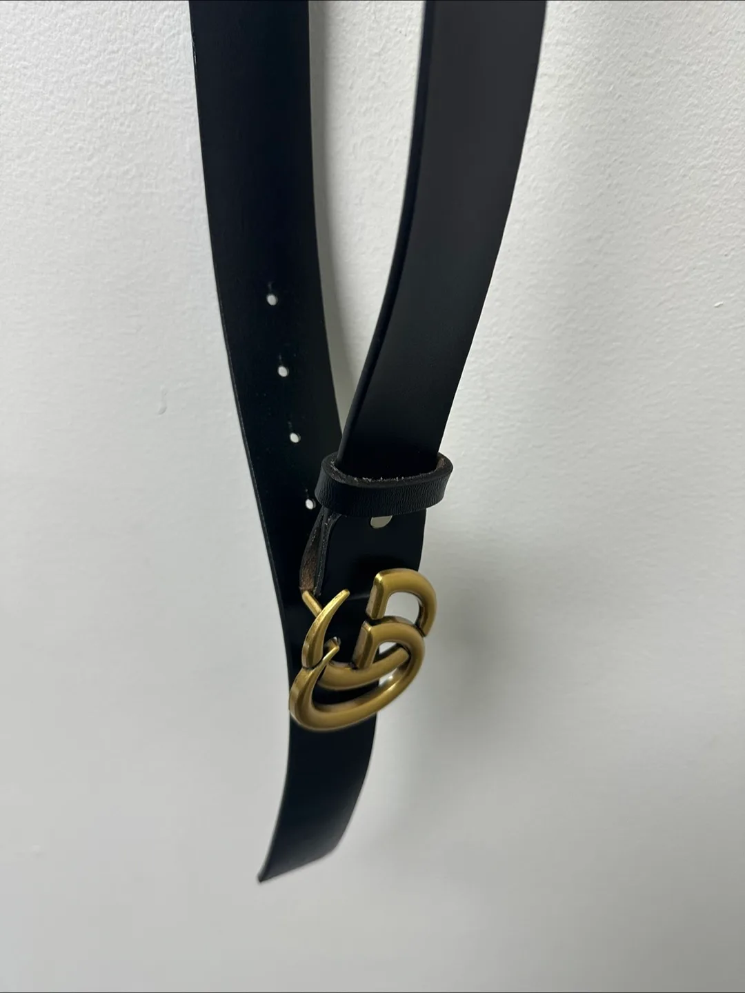Gucci Black Leather Belt Size 115/46 thumbnail