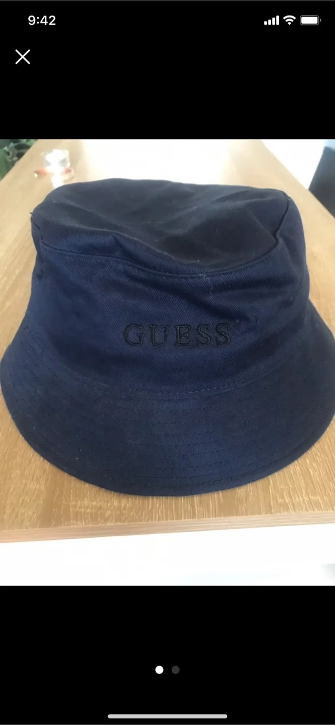 Guess Blue Bucket Hat thumbnail