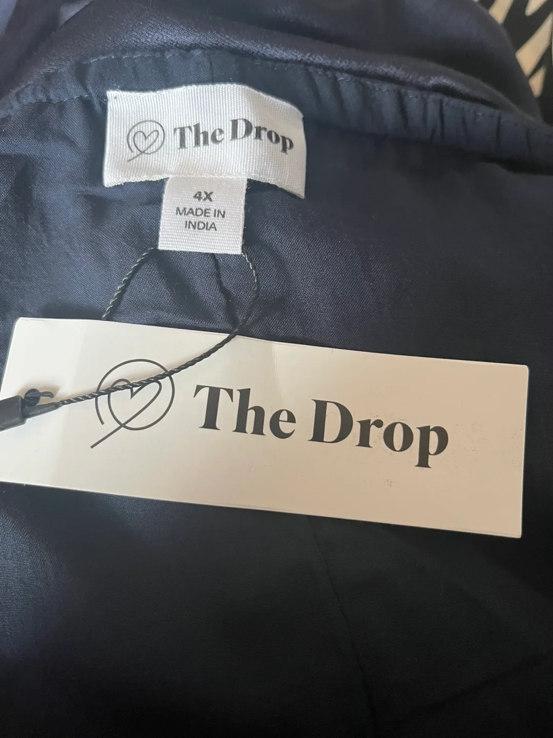 The Drop Navy Maxi Dress - Size 4X thumbnail