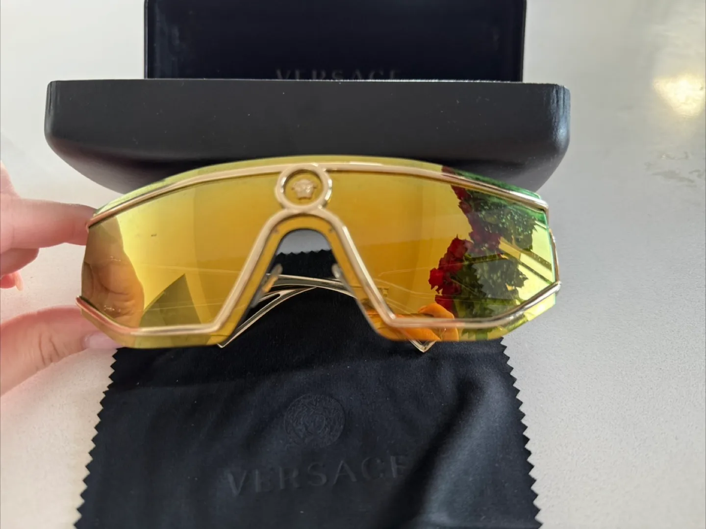 Versace Gold Sunglasses image indicator(2)