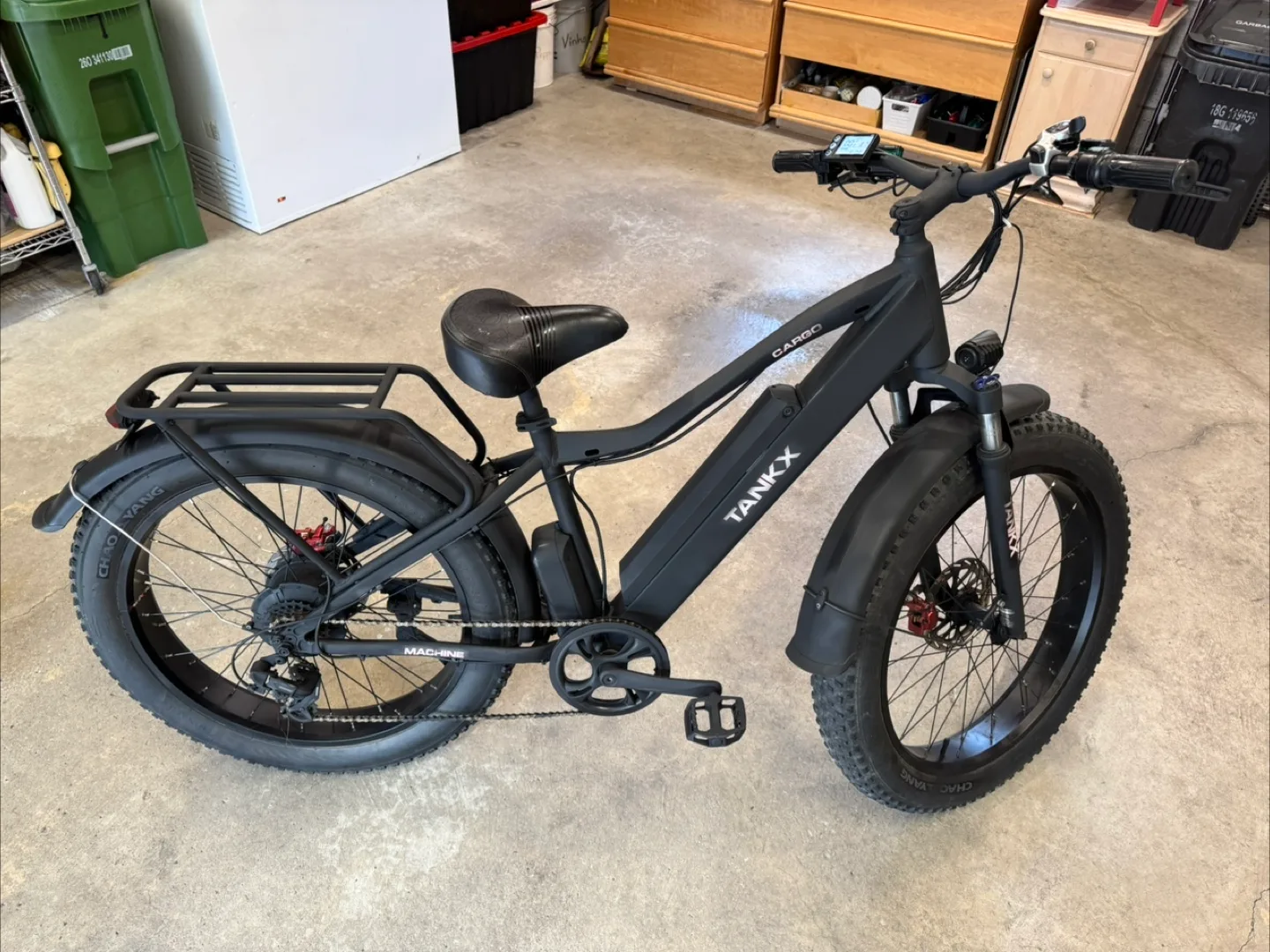 Tank X Cargo Electric Fat Tire Bike thumbnail