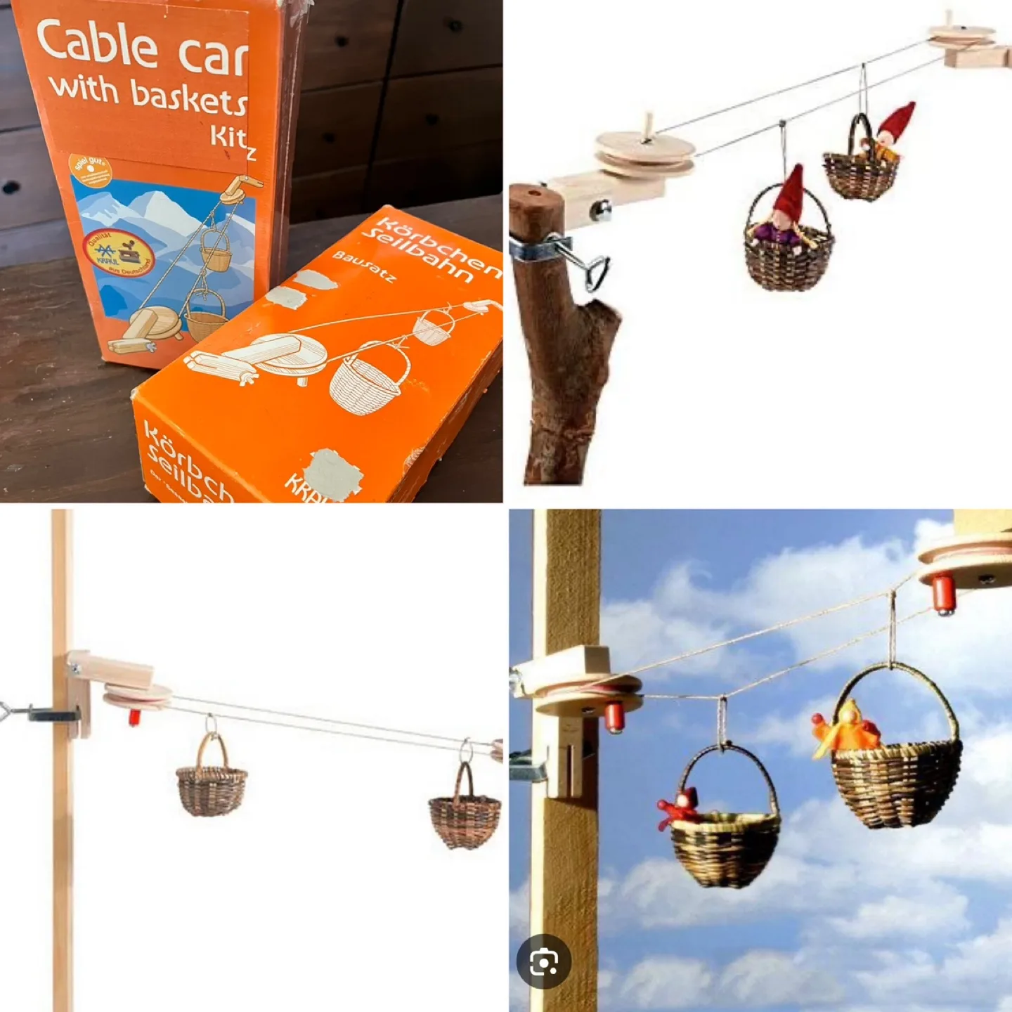 New Kraül Cable Car with Basket Kits thumbnail