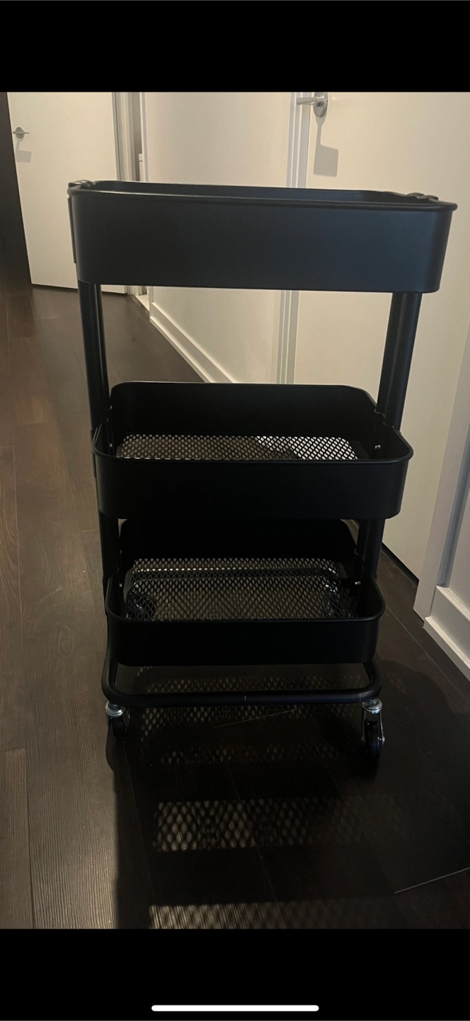 IKEA Raskog Cart - Black