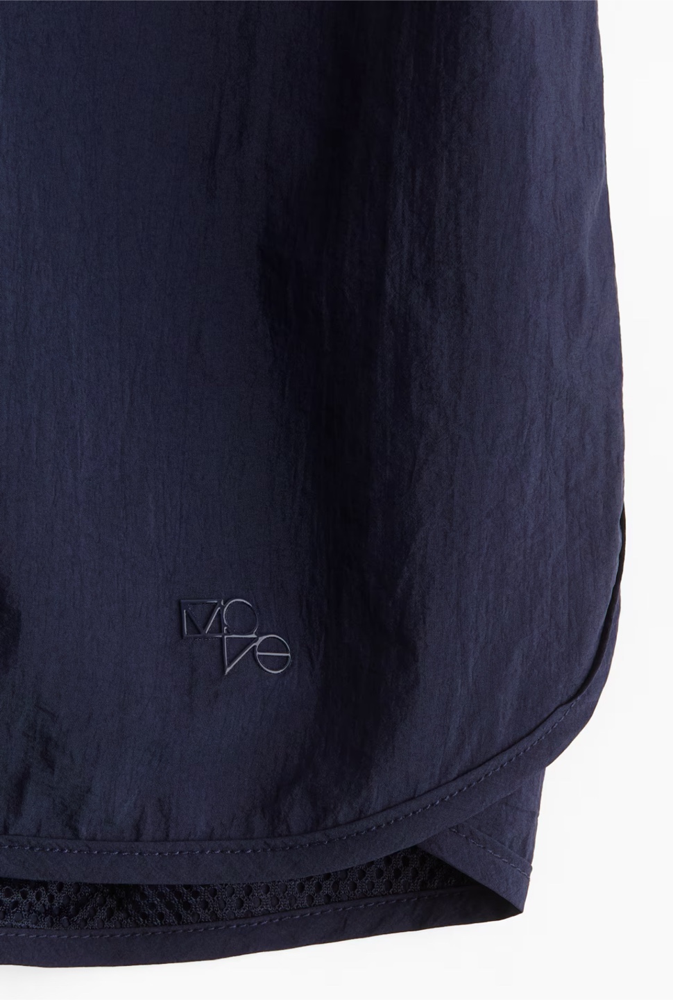 H&M navy lightweight running shorts M - photo 2