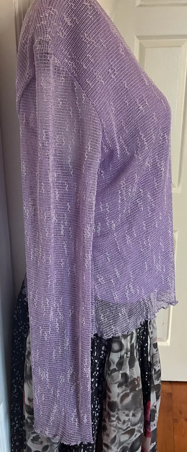 Mario Serrani Lavender Top size medium/ large image indicator(6)