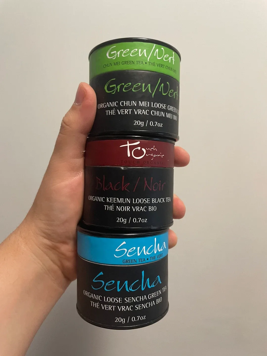 Touch Organic Tea Set - Green, Black, Sencha thumbnail
