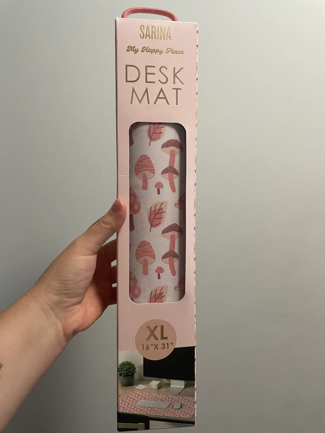 Sarina Desk Mat XL - Mushroom Pattern thumbnail