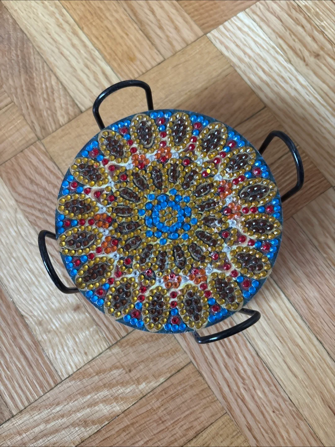 Handmade Mandala Coasters (Set of 9) image indicator(2)