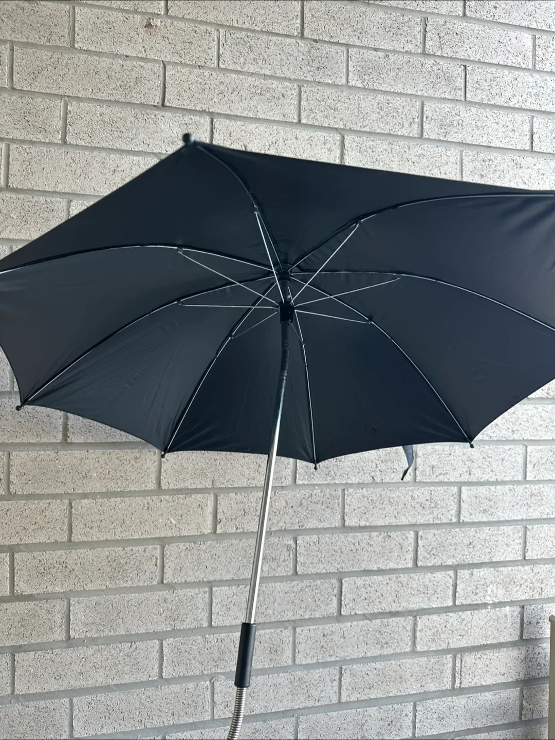Black Umbrella with Clamp image indicator(3)