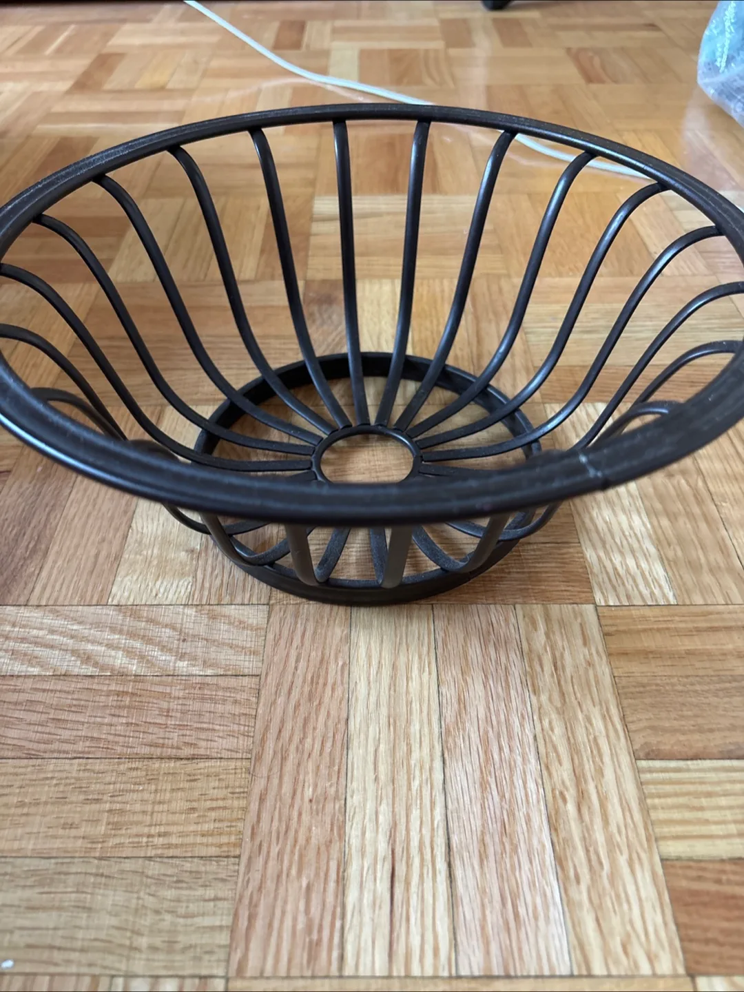 Metal Fruit Bowl - Black, 10 inch diameter image indicator(2)