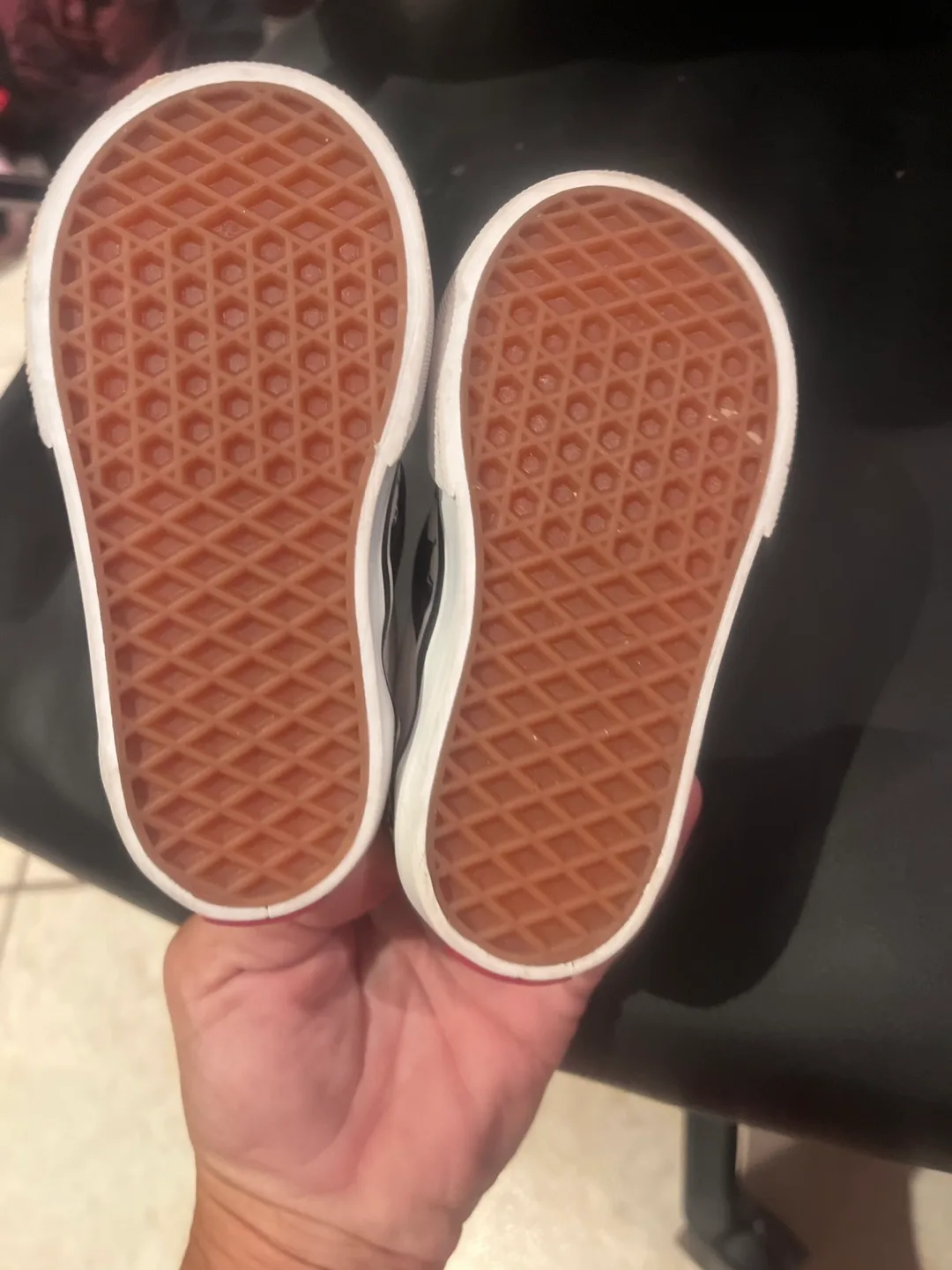 Vans Kids Classic Slip-On Checkerboard - Size 5 image indicator(2)