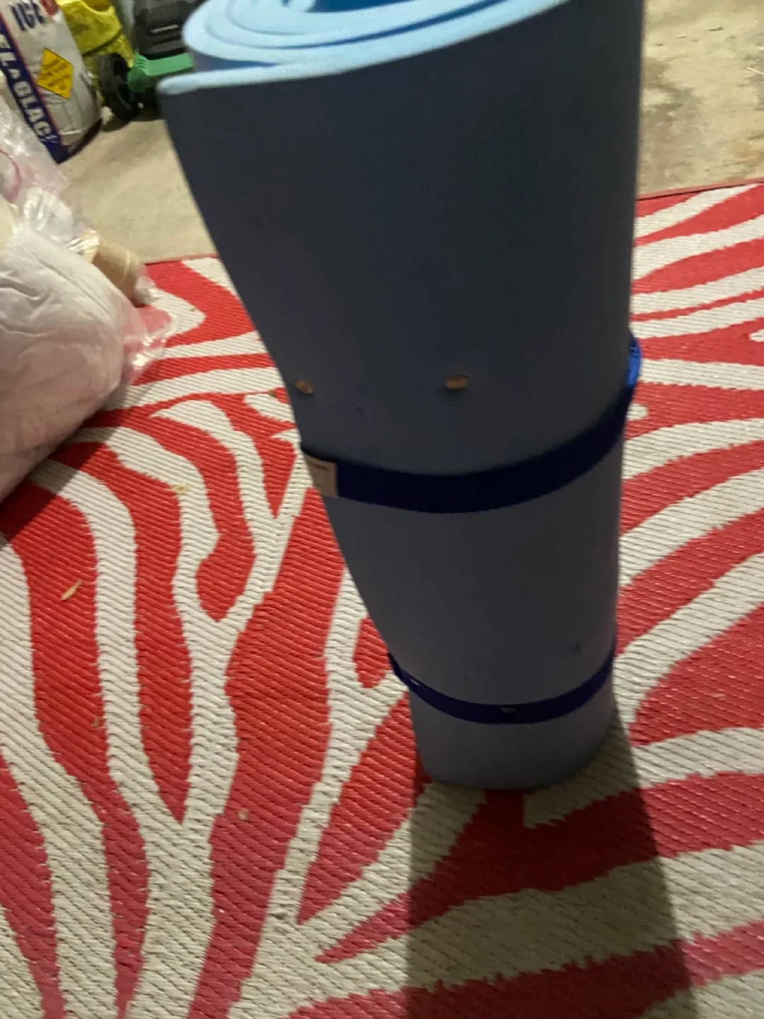 Blue Yoga/Exercise Mat 🥕 thumbnail