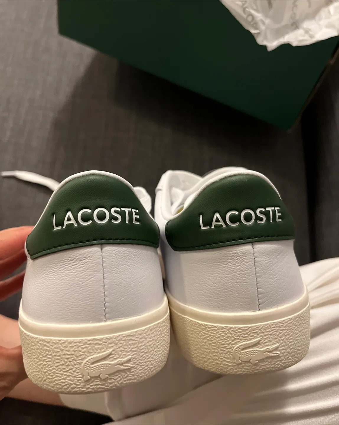 Lacoste Ballshot Pro 125 1 SMA White Sneakers image indicator(4)